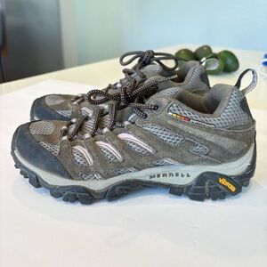 Merrell Moab Ventilator Beluga Lilac Hiking Shoes Women's J87336 Sz 8.5